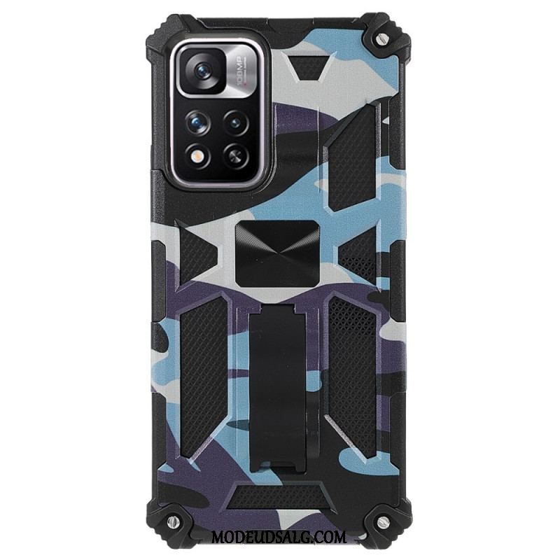 Mobilcover Xiaomi Redmi Note 11 Pro Plus 5G Camouflage Aftagelig Støtte