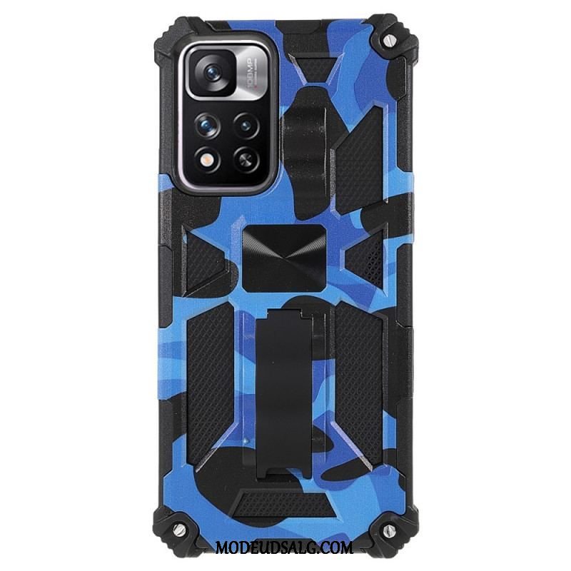 Mobilcover Xiaomi Redmi Note 11 Pro Plus 5G Camouflage Aftagelig Støtte