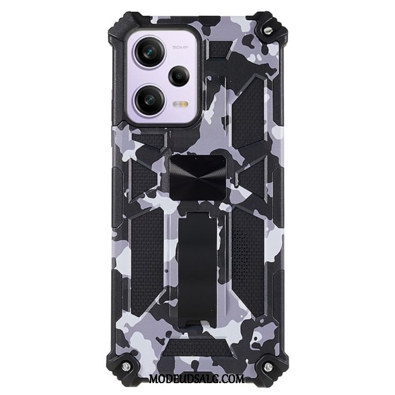 Mobilcover Xiaomi Redmi Note 12 5G Camouflage Aftagelig Støtte