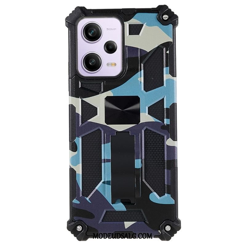 Mobilcover Xiaomi Redmi Note 12 5G Camouflage Aftagelig Støtte