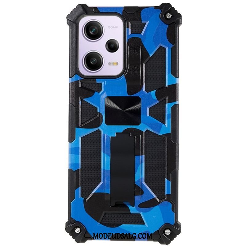 Mobilcover Xiaomi Redmi Note 12 5G Camouflage Aftagelig Støtte