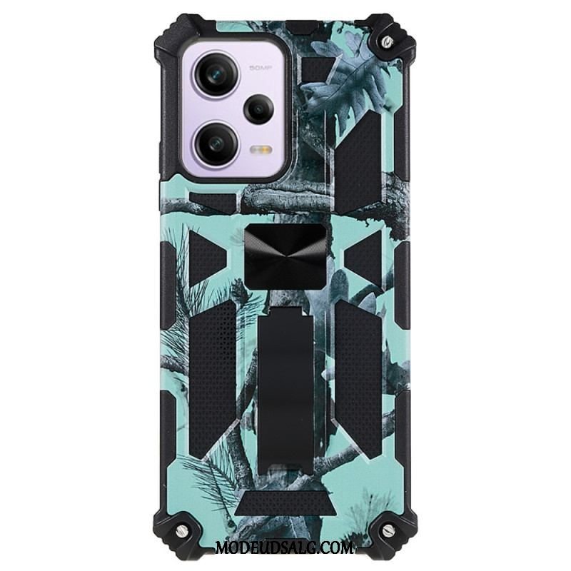 Mobilcover Xiaomi Redmi Note 12 5G Camouflage Aftagelig Støtte