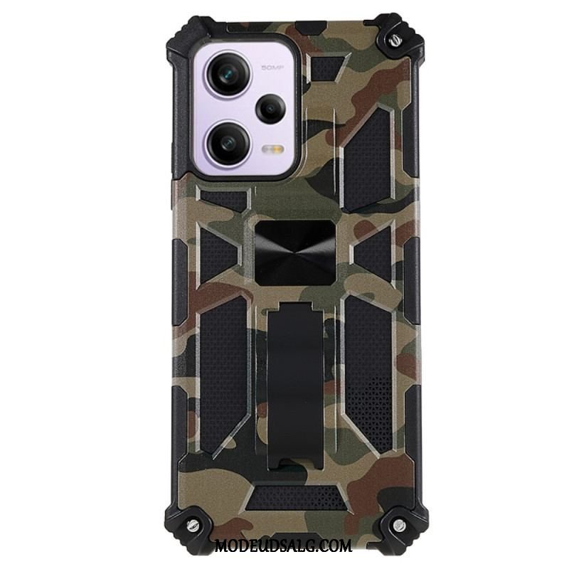 Mobilcover Xiaomi Redmi Note 12 5G Camouflage Aftagelig Støtte