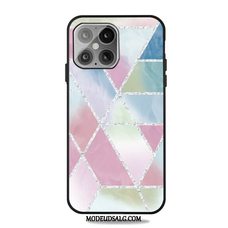 Mobilcover iPhone 13 Pro Glitter Marmor