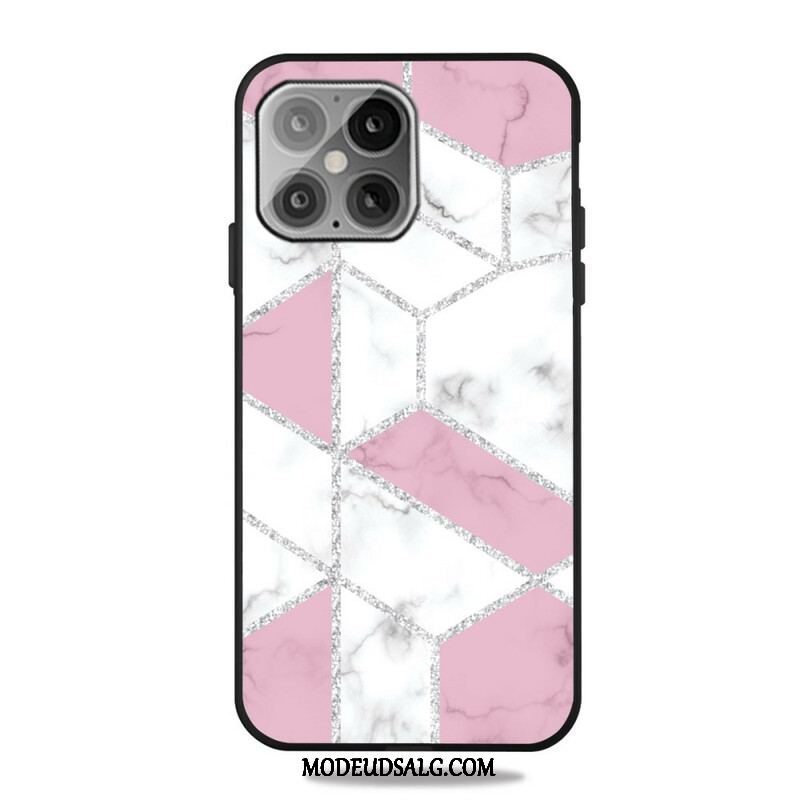 Mobilcover iPhone 13 Pro Glitter Marmor