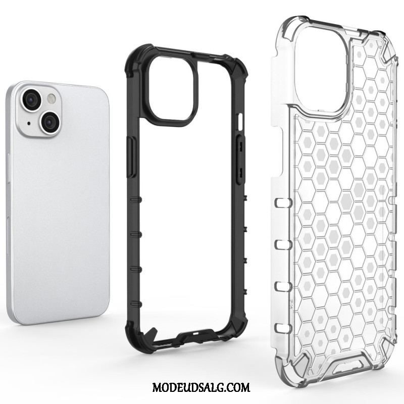 Mobilcover iPhone 14 Plus Honeycomb Stil