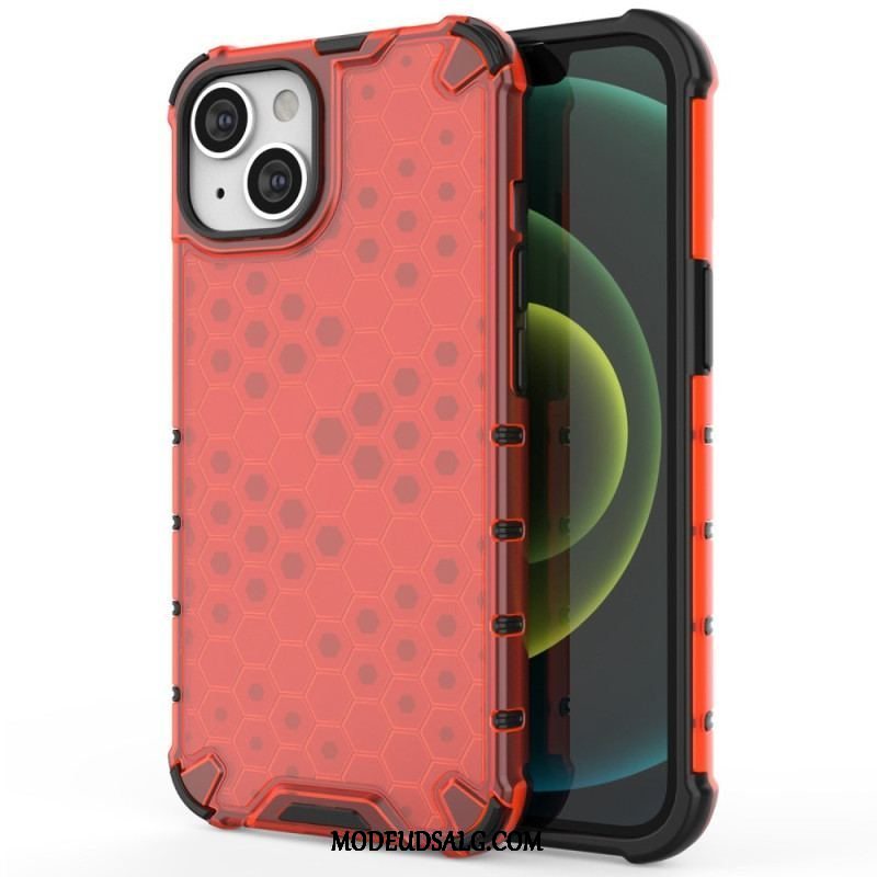 Mobilcover iPhone 14 Plus Honeycomb Stil