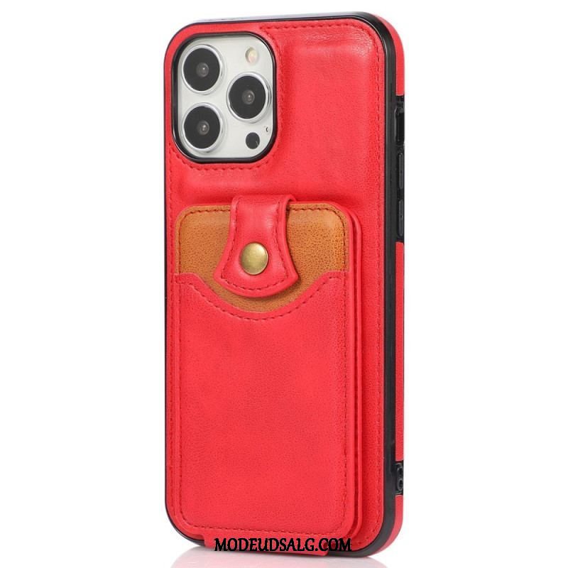 Mobilcover iPhone 14 Pro Flip Cover Sammenfoldelig Kortholder