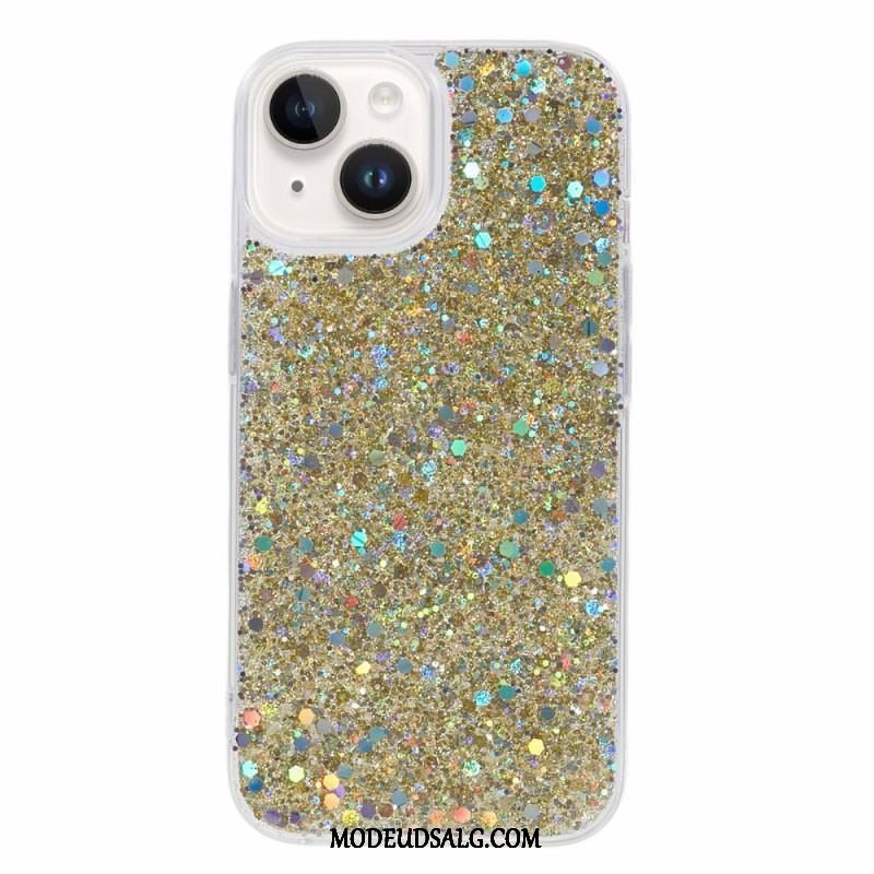 Mobilcover iPhone 15 Plus Glitter