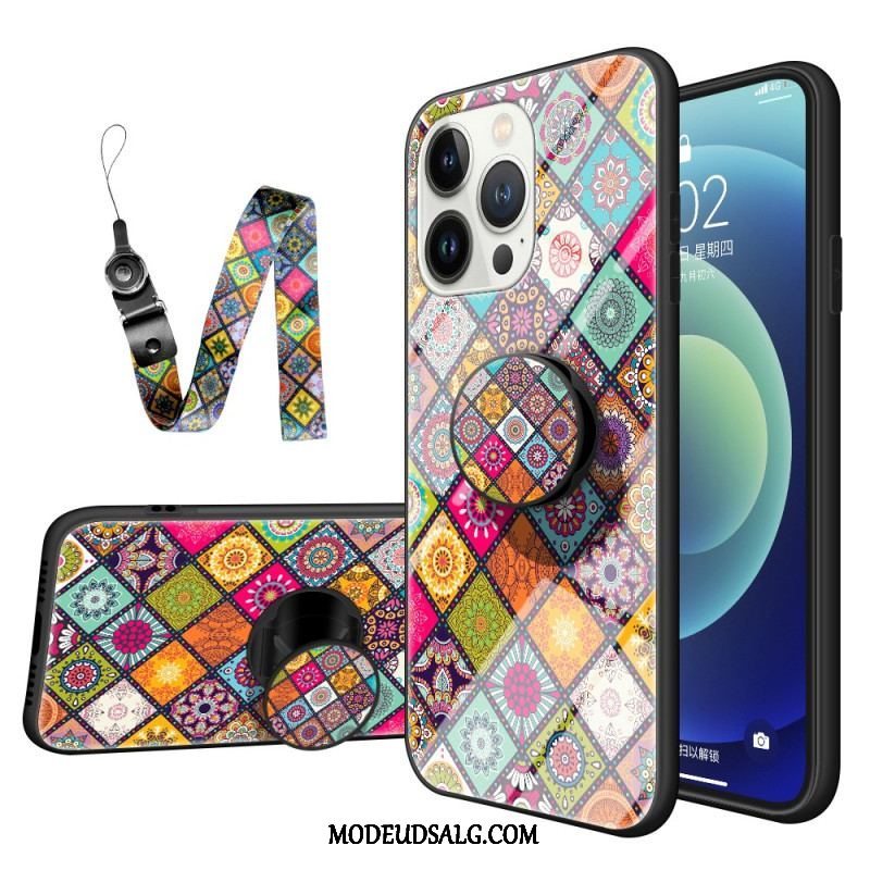 Mobilcover iPhone 15 Pro Patchwork