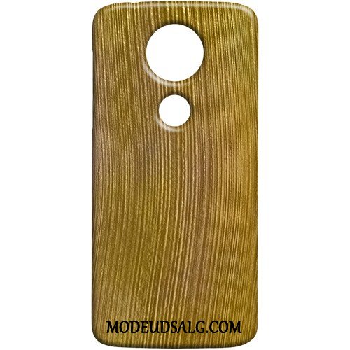 Moto E5 Etui Af Personlighed Metal Nubuck Mønster Cover