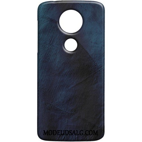 Moto E5 Etui Af Personlighed Metal Nubuck Mønster Cover