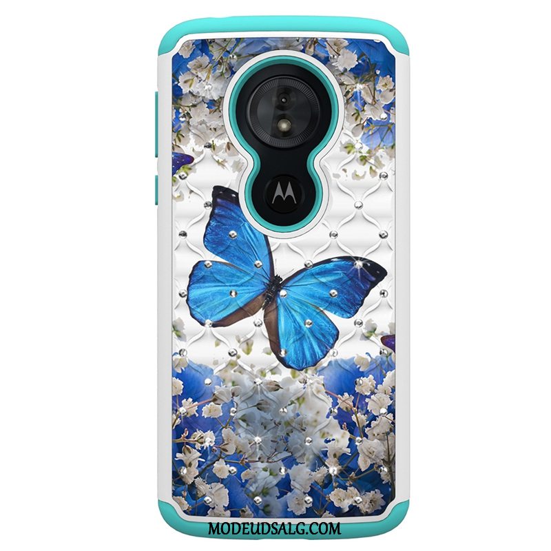 Moto E5 Etui Blomster Anti-fald Cartoon Ny Trend