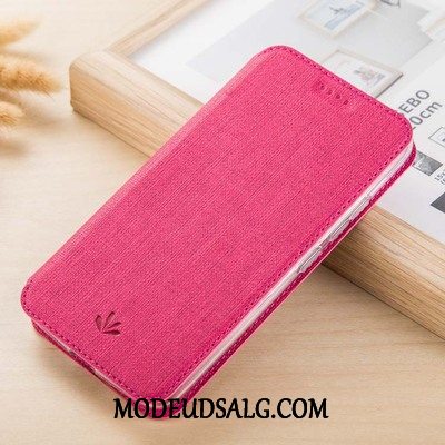 Moto E5 Etui / Cover Anti-fald Sort Alt Inklusive Kort Mønster