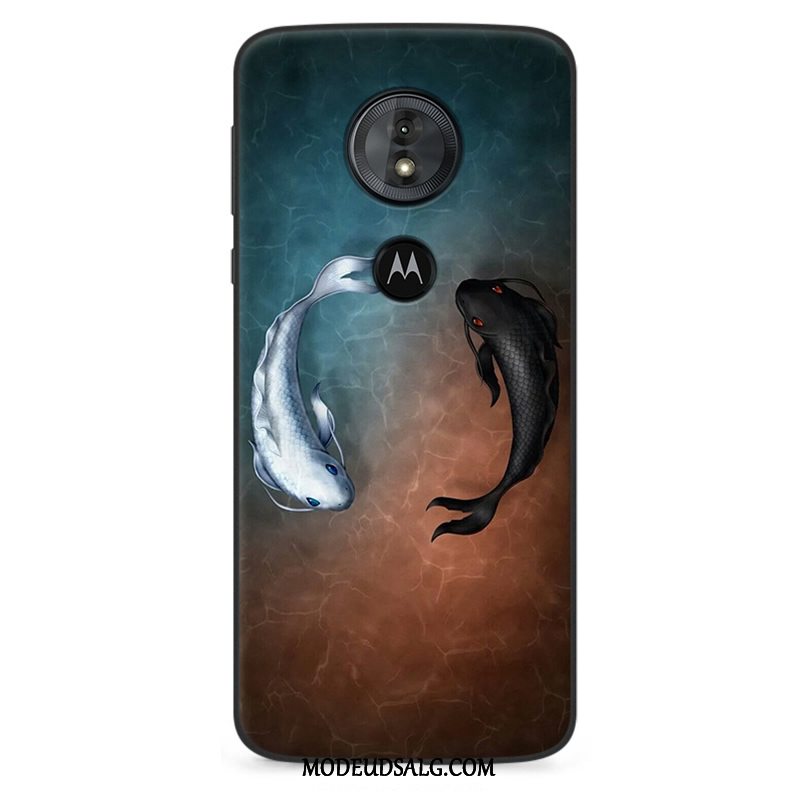 Moto E5 Etui Cover Blød Trendy Beskyttelse Af Personlighed