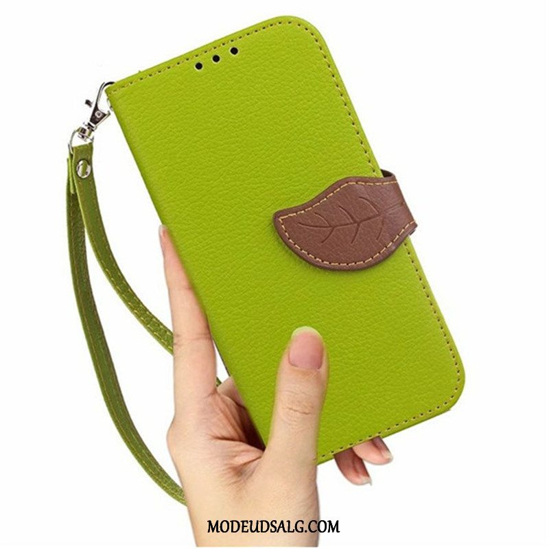 Moto E5 Etui / Cover Rød Lædertaske Tegnebog Beskyttelse Folio