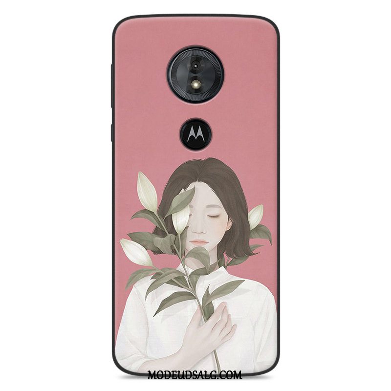 Moto E5 Etui Lyserød Blød Alt Inklusive Beskyttelse Cover