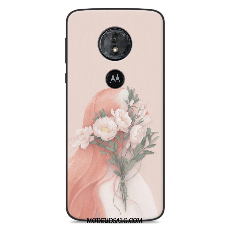 Moto E5 Etui Lyserød Blød Alt Inklusive Beskyttelse Cover