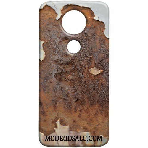 Moto E5 Etui Vind Nubuck Beskyttelse Kreativ Cover