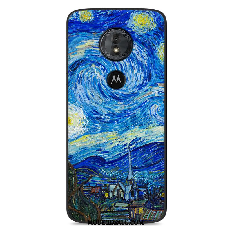 Moto E5 Play Etui / Cover Rød Silikone Alt Inklusive Blød