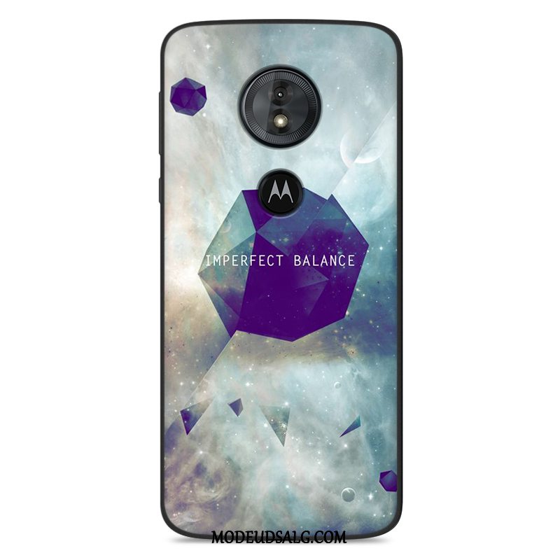 Moto E5 Play Etui / Cover Rød Silikone Alt Inklusive Blød