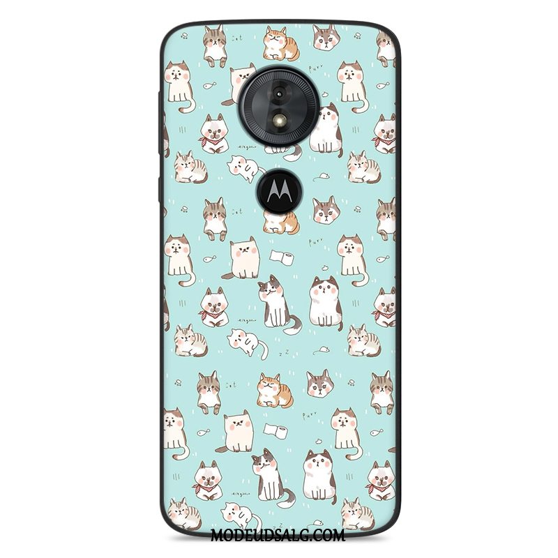 Moto E5 Play Etui / Cover Rød Silikone Alt Inklusive Blød