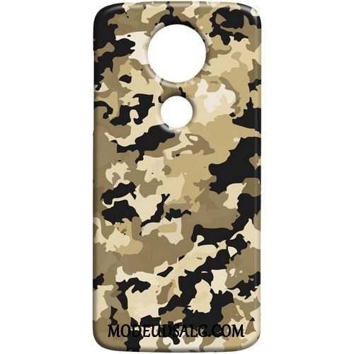 Moto E5 Play Etui Trend Grøn Beskyttelse Cover Camouflage