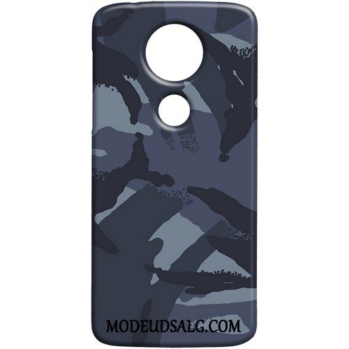 Moto E5 Play Etui Trend Grøn Beskyttelse Cover Camouflage