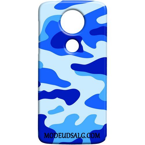 Moto E5 Play Etui Trend Grøn Beskyttelse Cover Camouflage