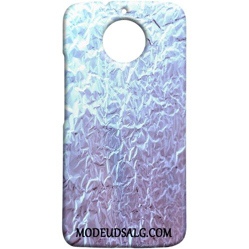 Moto G5s Etui / Cover Nubuck Beskyttelse Metal Cyan Af Personlighed