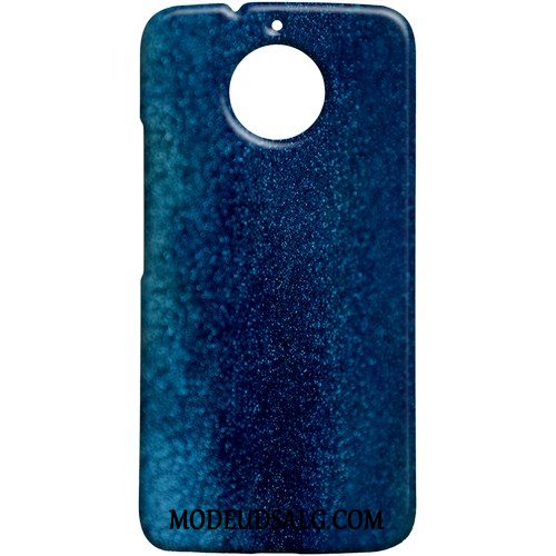 Moto G5s Etui / Cover Nubuck Beskyttelse Metal Cyan Af Personlighed