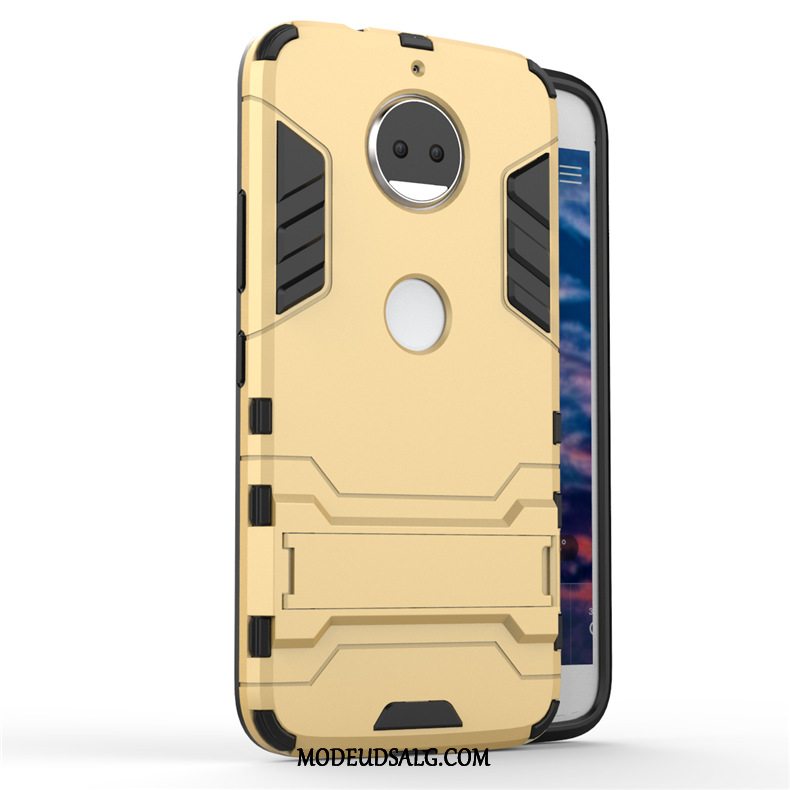 Moto G5s Plus Etui Anti-fald Cover Salg Armour Guld