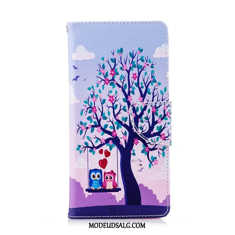 Moto G6 Etui / Cover Beskyttelse Cartoon Folio Malet