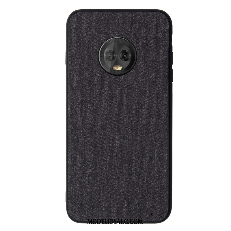 Moto G6 Etui Cover Grøn Silikone Beskyttelse Læder