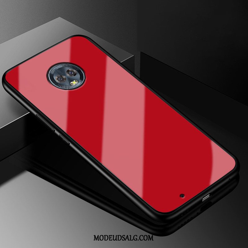 Moto G6 Etui Cover Silikone Sort Trend Blød