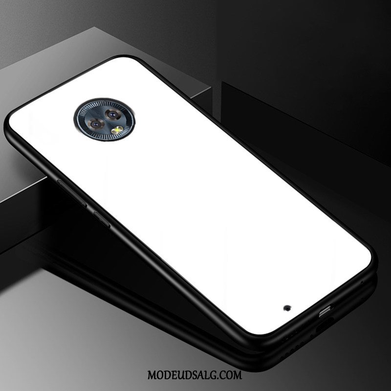 Moto G6 Etui Cover Silikone Sort Trend Blød