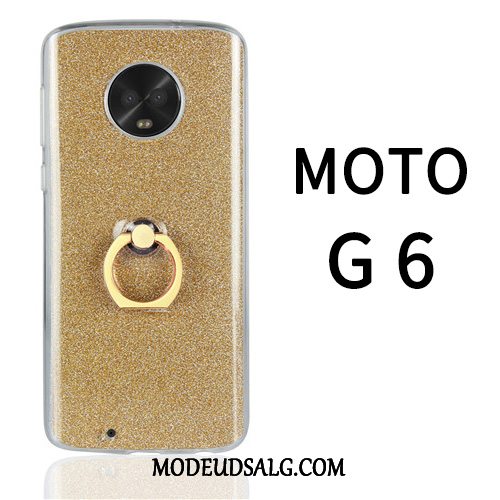 Moto G6 Etui Ring Cover Alt Inklusive Pulver Anti-fald