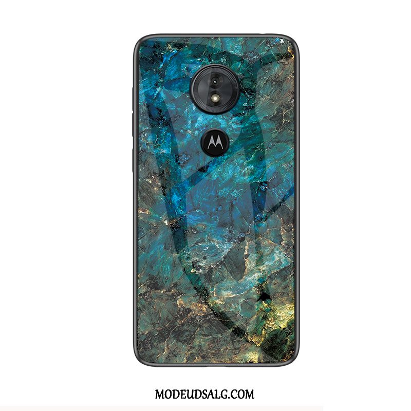 Moto G6 Play Etui Alt Inklusive Hærdet Glas Anti-fald Hvid Cover