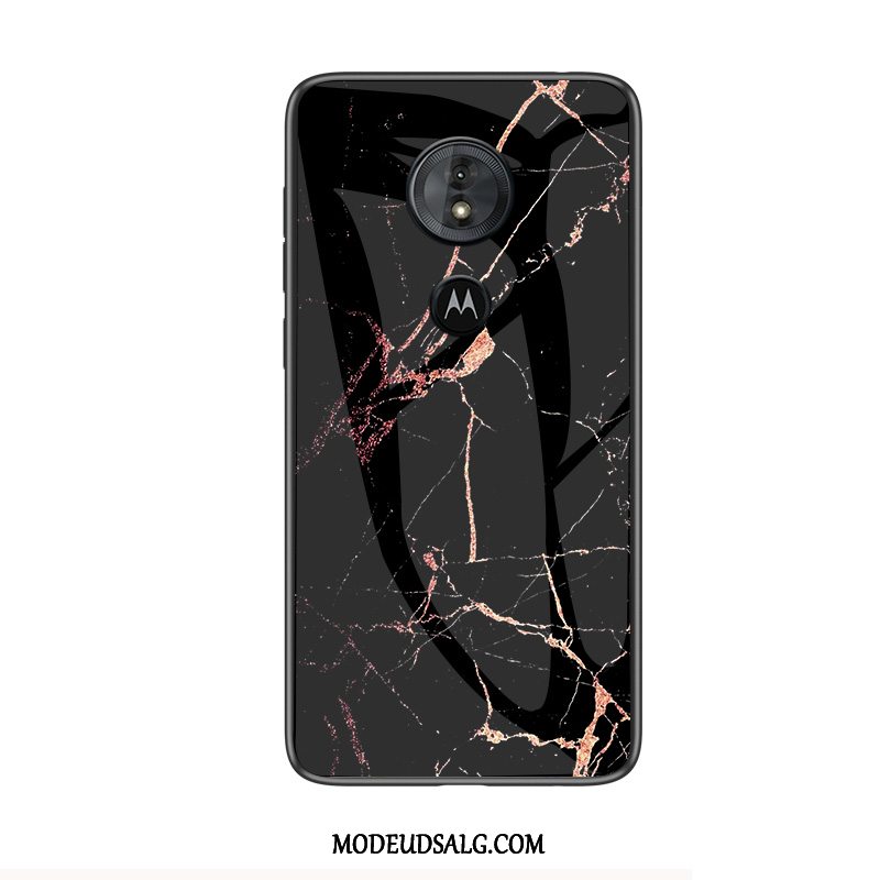 Moto G6 Play Etui Alt Inklusive Hærdet Glas Anti-fald Hvid Cover