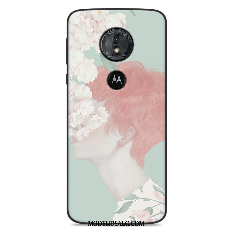 Moto G6 Play Etui Cover Alt Inklusive Blød Kunst Af Personlighed