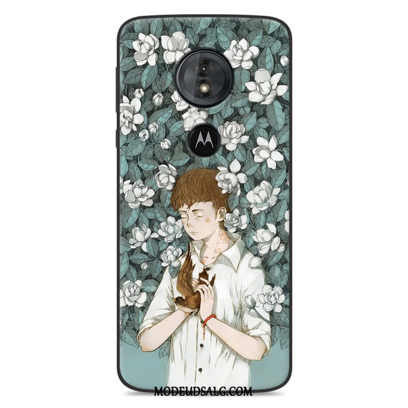 Moto G6 Play Etui Cover Alt Inklusive Blød Kunst Af Personlighed