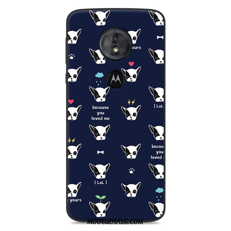 Moto G6 Play Etui / Cover Lyserød Beskyttelse Cartoon Blød