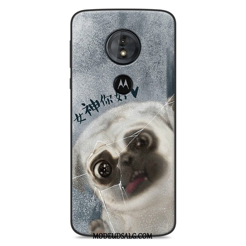 Moto G6 Play Etui / Cover Lyserød Beskyttelse Cartoon Blød