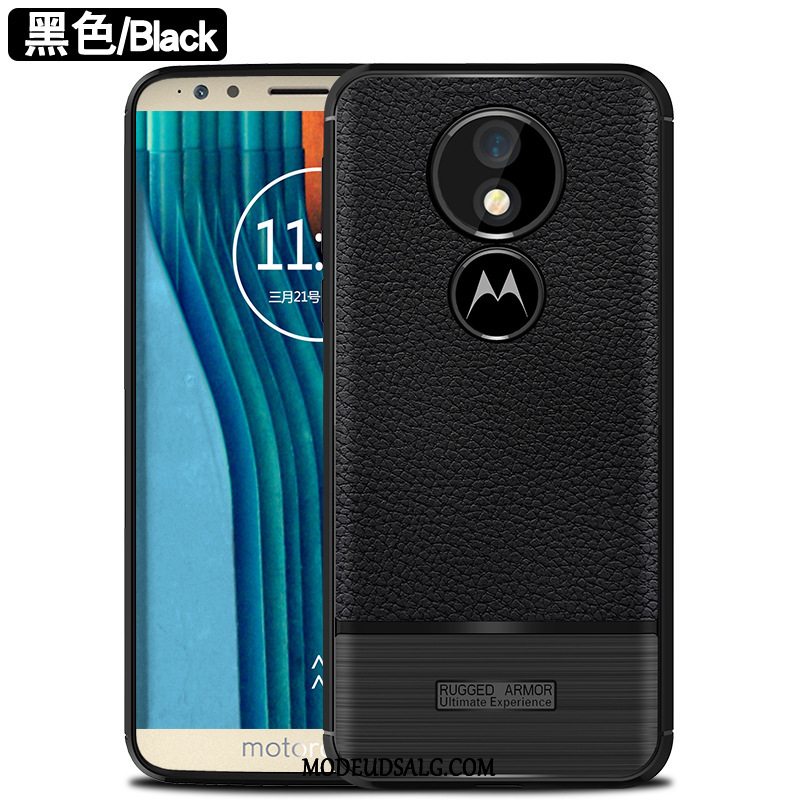 Moto G6 Play Etui Rød Blød Beskyttelse Cover Silikone