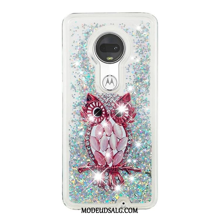 Moto G7 Etui Anti-fald Cartoon Blød Beskyttelse Quicksand