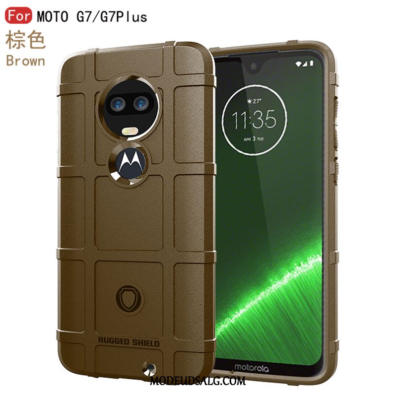 Moto G7 Etui / Cover Af Personlighed Silikone Blød Trend Ny