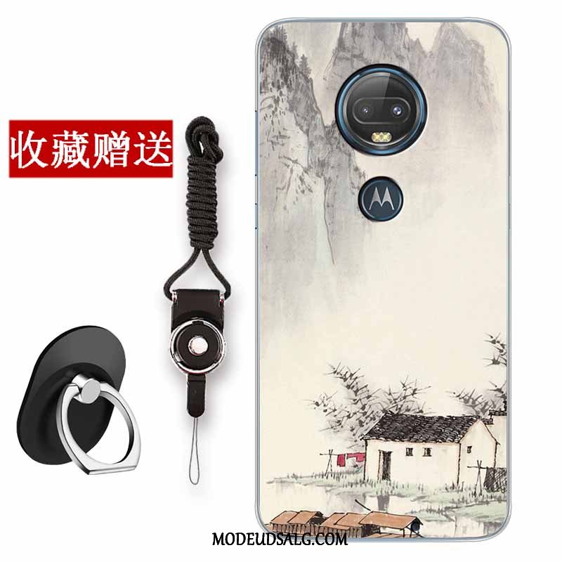 Moto G7 Etui / Cover Blød Alt Inklusive Kreativ Beskyttelse Mode