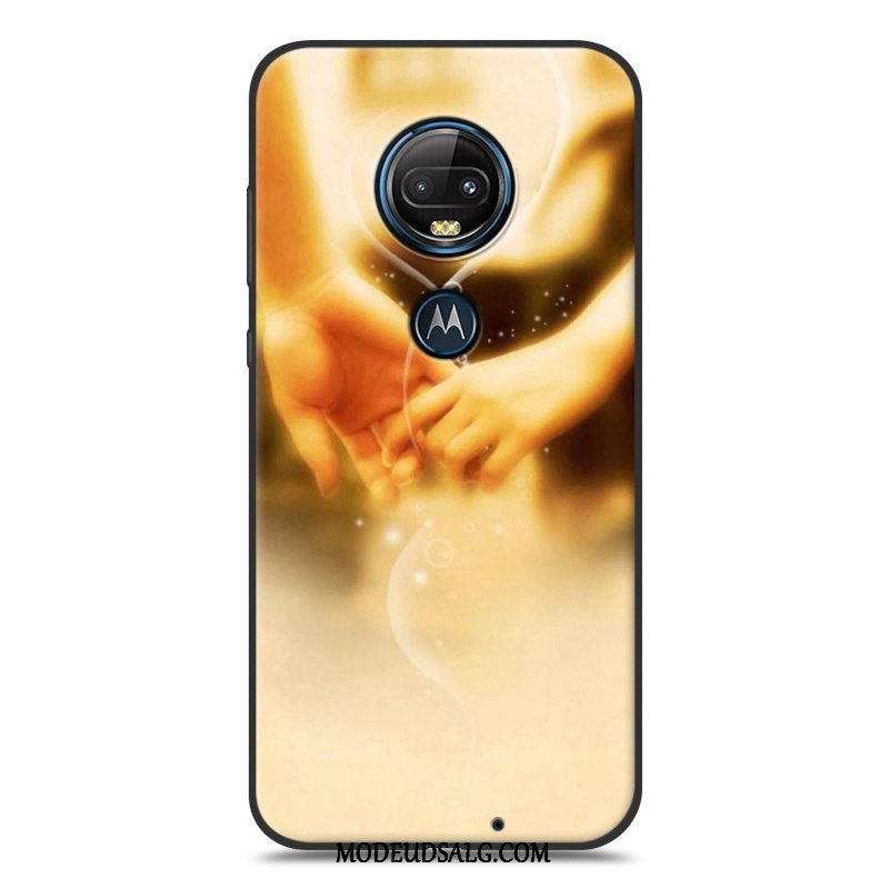 Moto G7 Etui / Cover Malet Alt Inklusive Silikone Beskyttelse