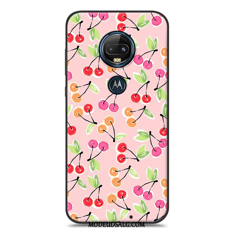 Moto G7 Etui / Cover Malet Alt Inklusive Silikone Beskyttelse