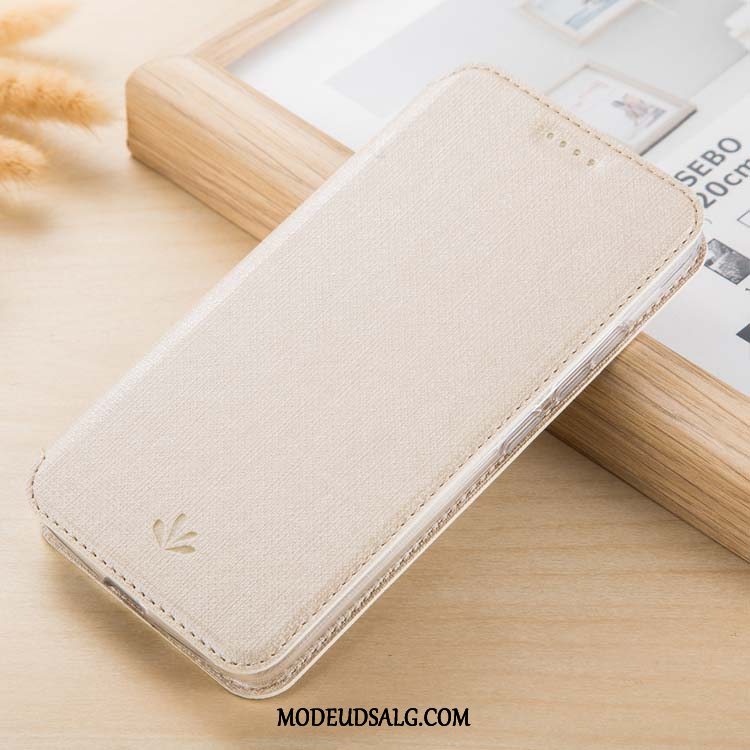 Moto G7 Play Etui / Cover Folio Kort Lædertaske Mønster Strikkede